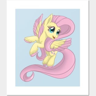 My Little Pony Fluttershy Posters and Art